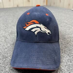 Denver Broncos Hat Cap Strap Back One Size Blue Orange NFL Football Mens
